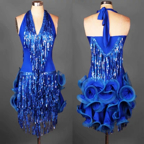 Latin Dance Dress - Picture 4 of 5